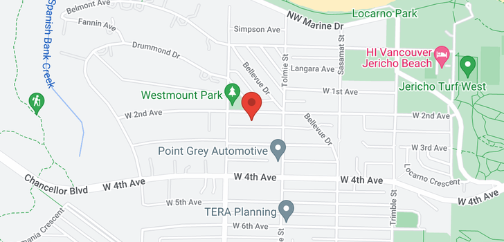 map of 4646 W 2ND AVENUE